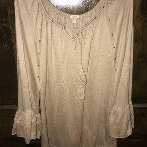 Oversized Studded Blouse